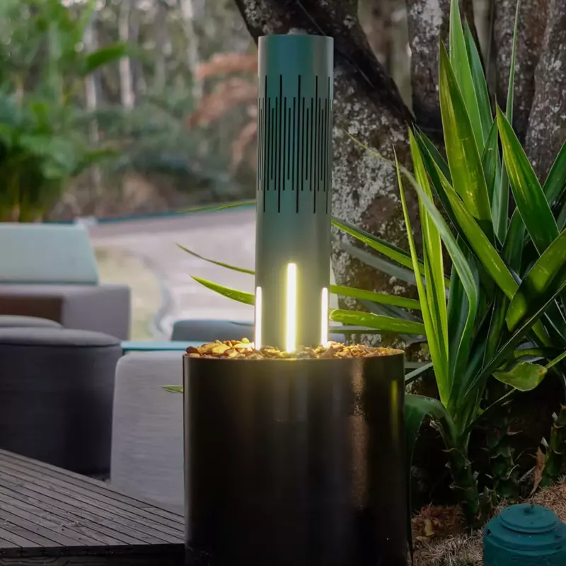 Magna Audio Speakers Magna Polly 360 Corten Steel with Light
