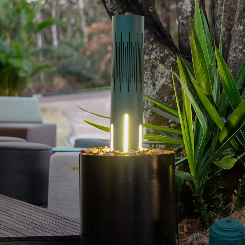 Magna Audio Speakers Magna Polly 360 Corten Steel with Light