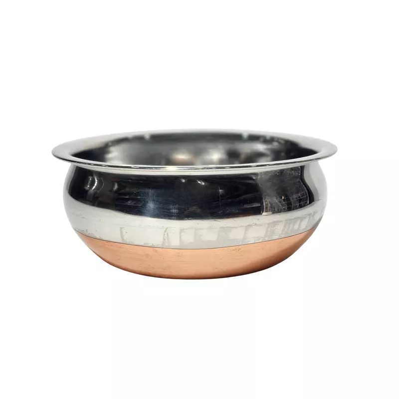 Stainless Steel Copper Bottom Handi/ Biryani Pot 1litre