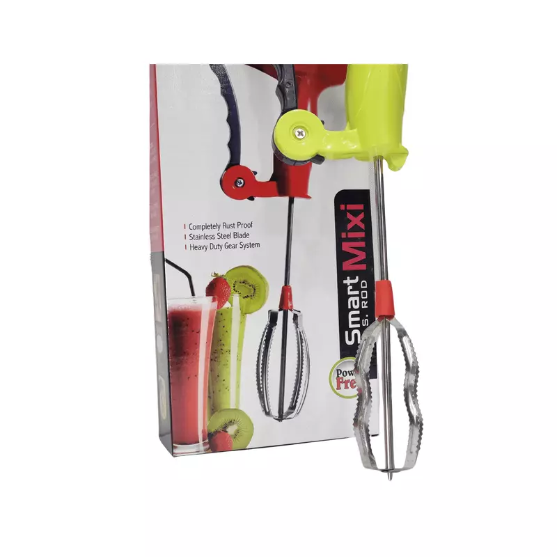 Power Free Hand Blender with Stainless Steel Blades