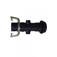 75mm EPC Type Rain Connector 40mm (OS Thread) Ring Clamp