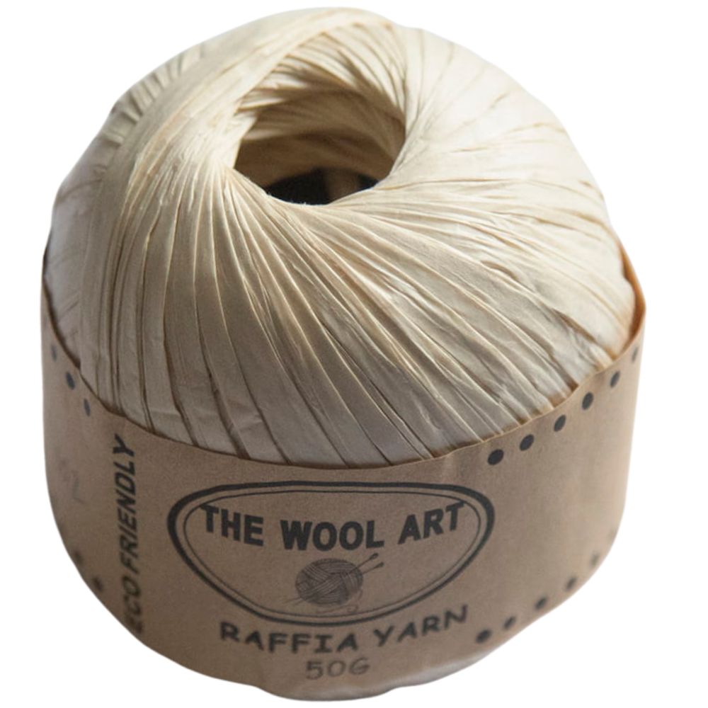 Buy Raffia Paper Yarn |Eco Friendly| Wallets|Bags|Hats|Cellulose Viscos ...