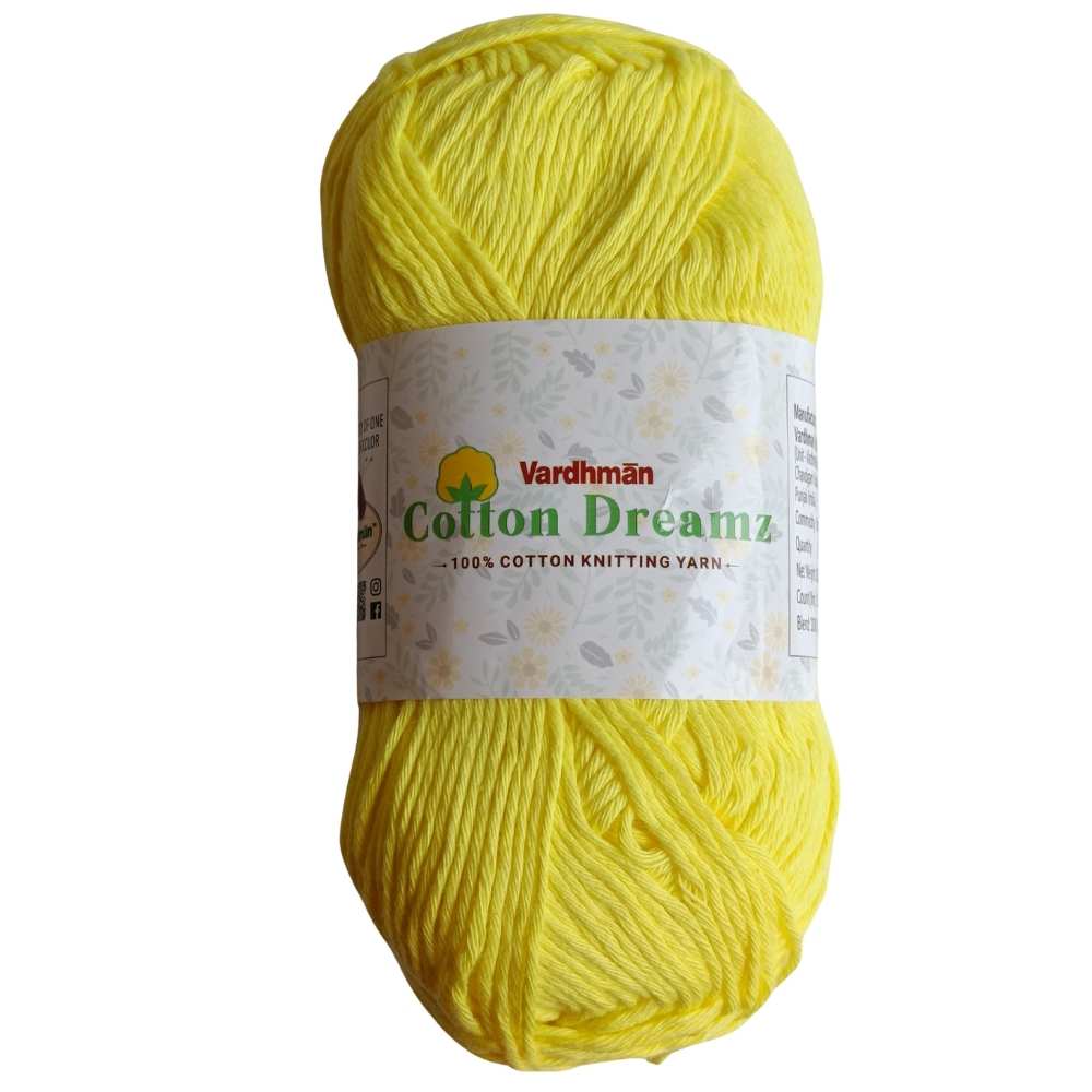 Buy Online Vardhman Cotton Dreamz | Cotton Yarn | Knitting | Crocheting ...