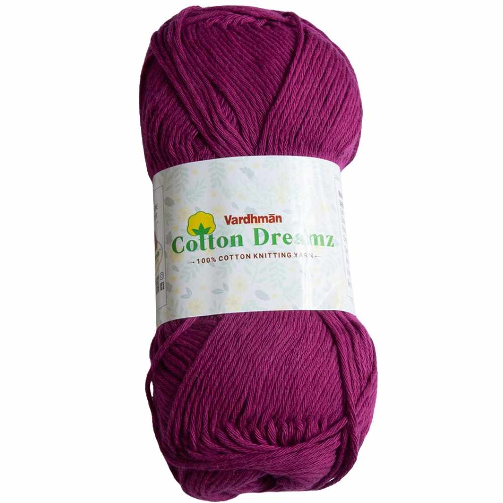 Buy Online Vardhman Cotton Dreamz | Cotton Yarn | Knitting | Crocheting ...