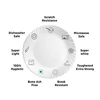 Laopala Pack Of 23 Opalware Novo Collection Silken Charm Dinner Set