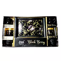 LiVA "Black Berry" Royal Collection Dinnerware Set