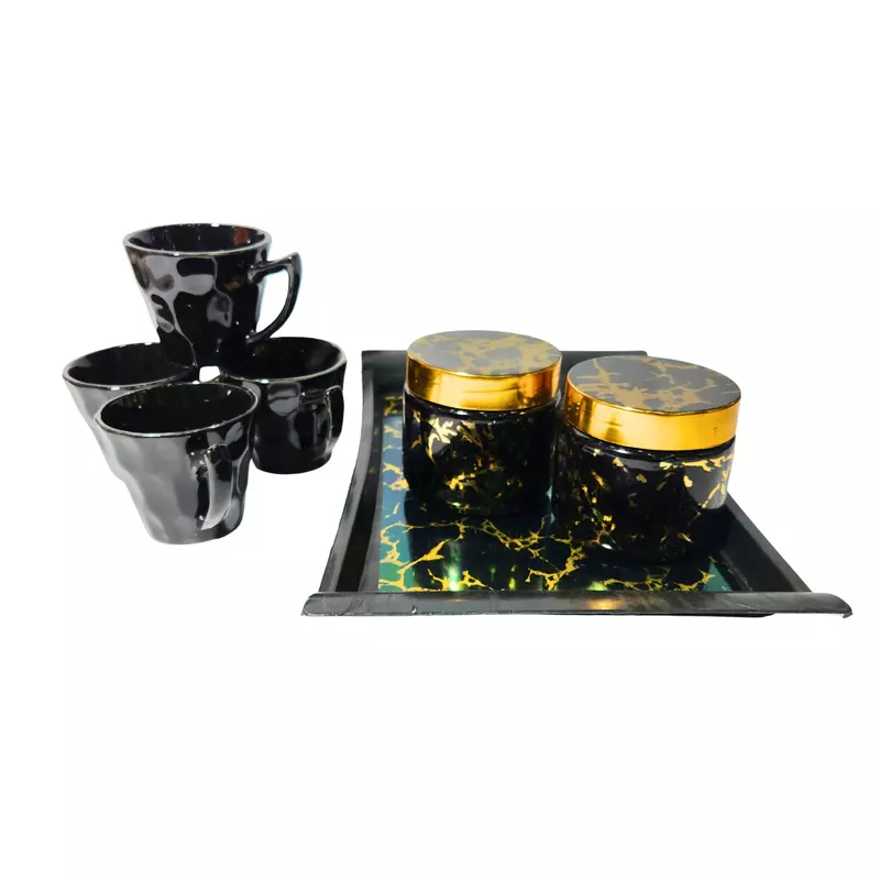 LiVA "Black Berry" Royal Collection Dinnerware Set