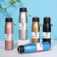 Premium Stainless Steel Thermos Design Hot & Cold Leak-proof | Rust Free | BPA Free Water Bottle