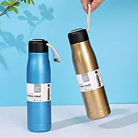 Premium Stainless Steel Thermos Design Hot & Cold Leak-proof | Rust Free | BPA Free Water Bottle