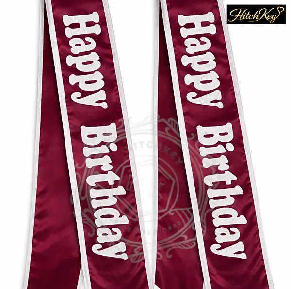 Happy Birthday Sash – Birthday Party Wear Accessory
