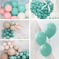 Pastel Green Balloons Kit - 40 Pcs