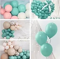 Pastel Green Balloons Kit - 80 Pcs