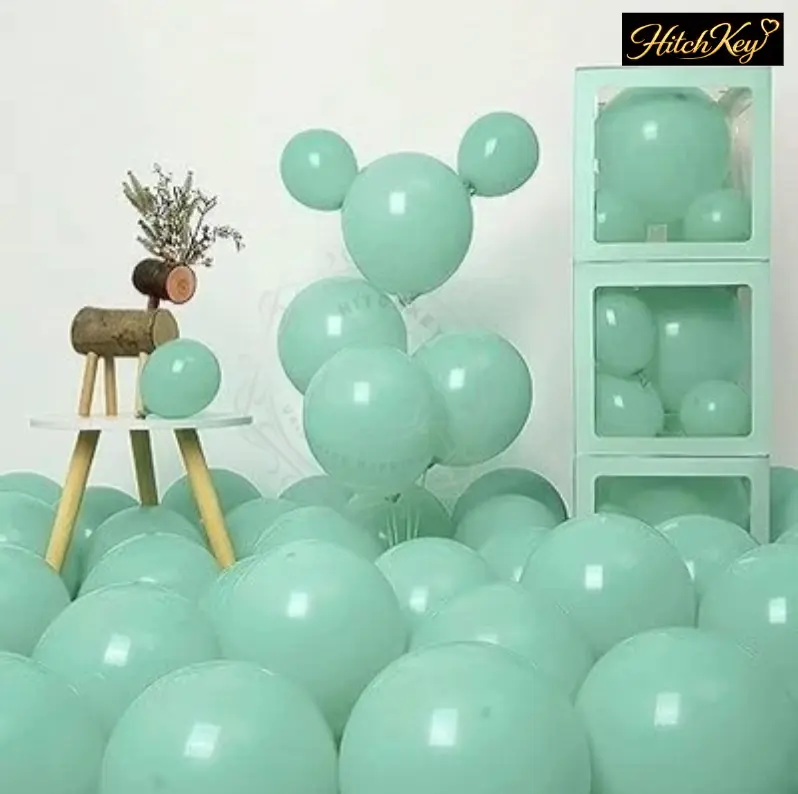 Pastel Green Balloons Kit - 40 Pcs
