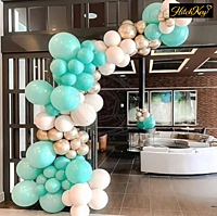Pastel Green Balloons Kit - 40 Pcs