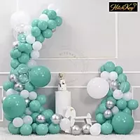 Pastel Green Balloons Kit - 80 Pcs