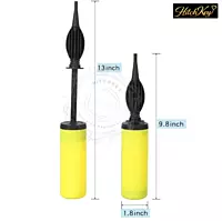 Balloon Air Pump Hand Machine for Balloon Garland & Party Decorations - 3Pcs