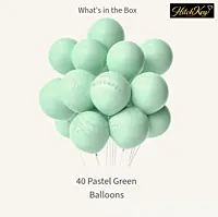 Pastel Green Balloons Kit - 40 Pcs