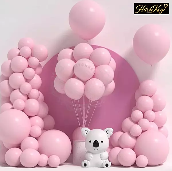 Pastel Pink Balloons Kit - 40 Pcs