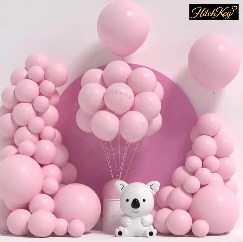 Pastel Pink Balloons Kit - 40 Pcs