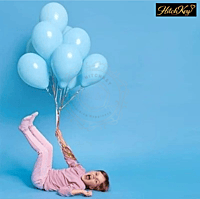 Pastel Blue Balloons Kit - 40 Pcs