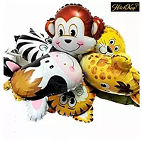 Jungle Theme Animal Foil Balloons