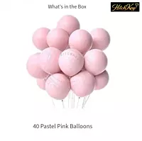 Pastel Pink Balloons Kit - 40 Pcs
