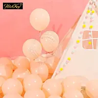 Pastel Peach Balloons Kit - 40 Pcs