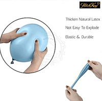Pastel Blue Balloons Kit - 40 Pcs