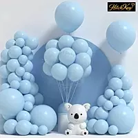 Pastel Blue Balloons Kit - 80 Pcs