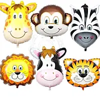 Jungle Theme Animal Foil Balloons