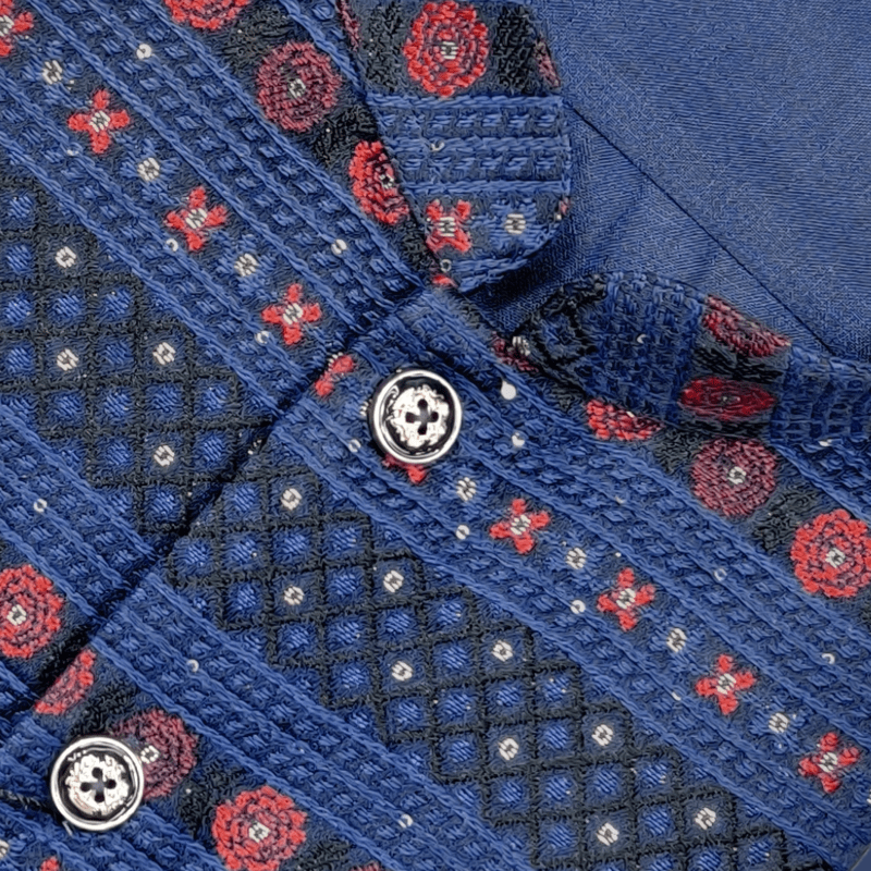 BLUE PARTY WEAR SHIRT