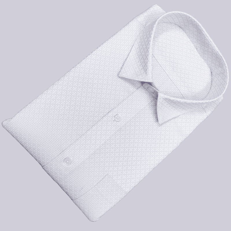 PURPLE SELF DESIGN SHIRT