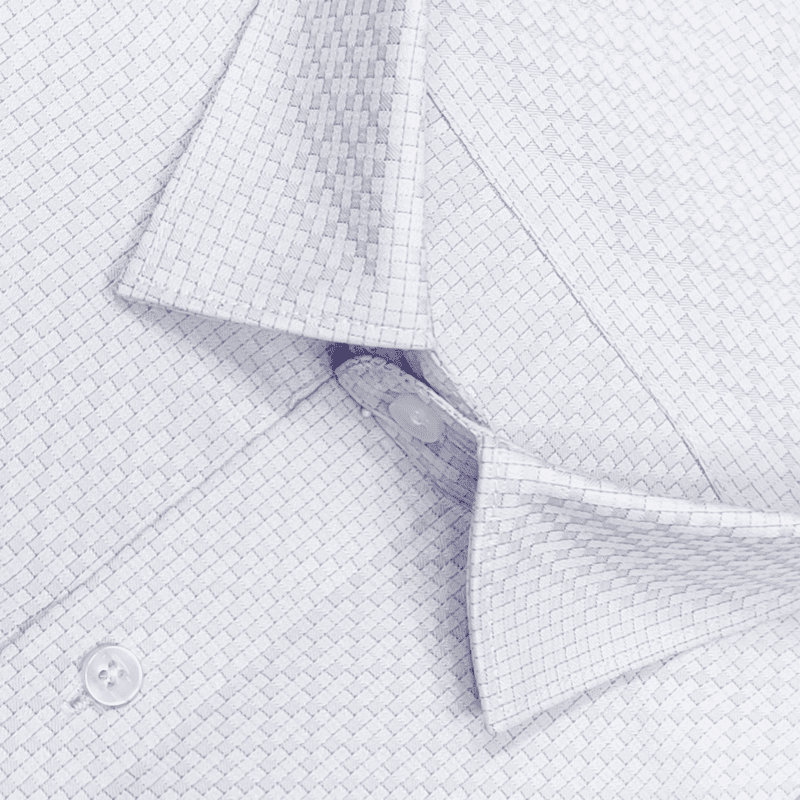 PURPLE SELF DESIGN SHIRT