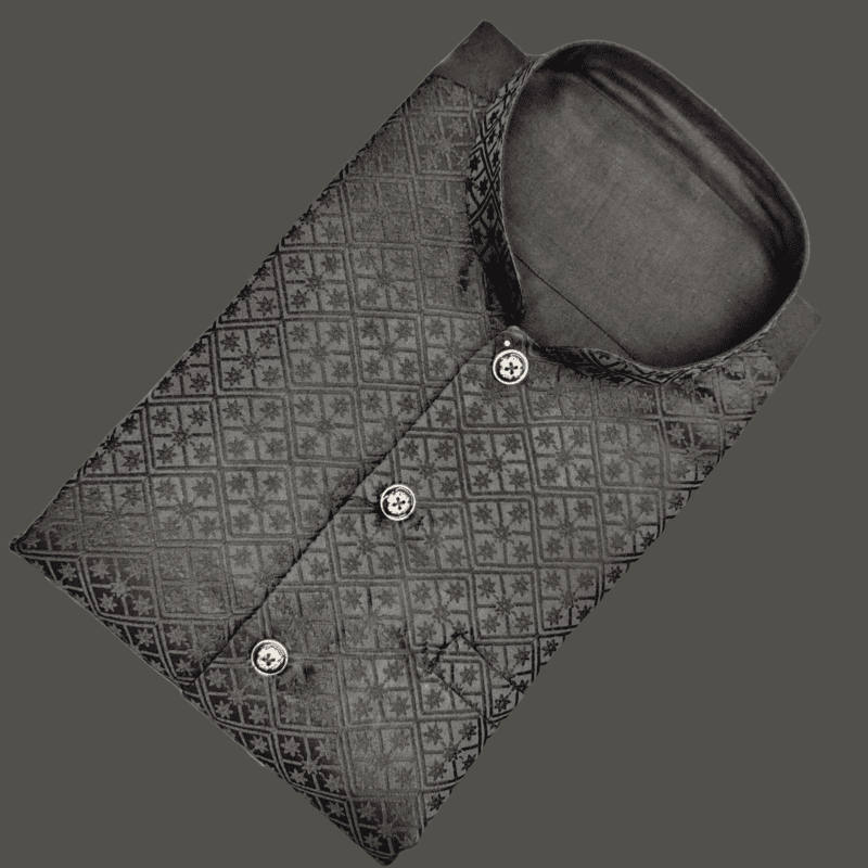 BLACK PARTY WEAR SHIRT