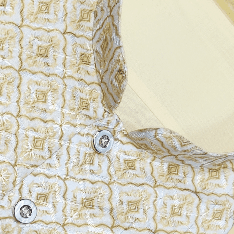 YELLOW PARTY WEAR SHIRT