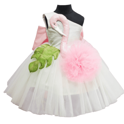 Flamingo Fantasy Gown