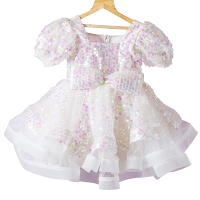 Iridescent Sparkle Princess Dress