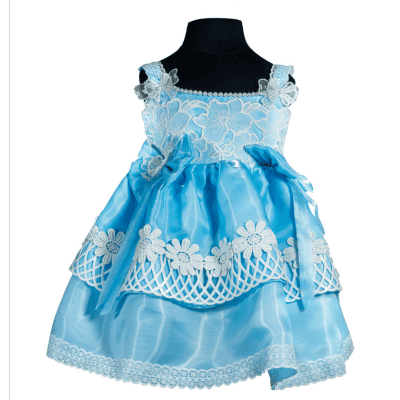Blue Blossom Princess Frock