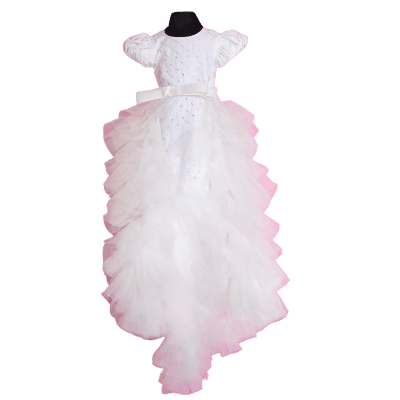 Frosted Ruffles Princess Gown
