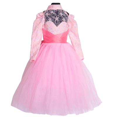 Pink Petal Twirl Dress
