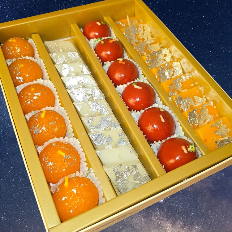 Diwali Candle - Mithai Sweets - SWEET BOX - 32pc