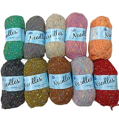 Pack of 10 Assorted yarns- 1