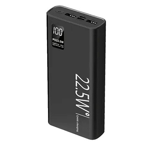 Champion PD22.5W Super Fast Charging Power Bank | Type C PD (Input& Output) Dual USB Output Champion PD22.5W Super Fast Charging Power Bank | Type C PD (Input& Output) Dual USB Output