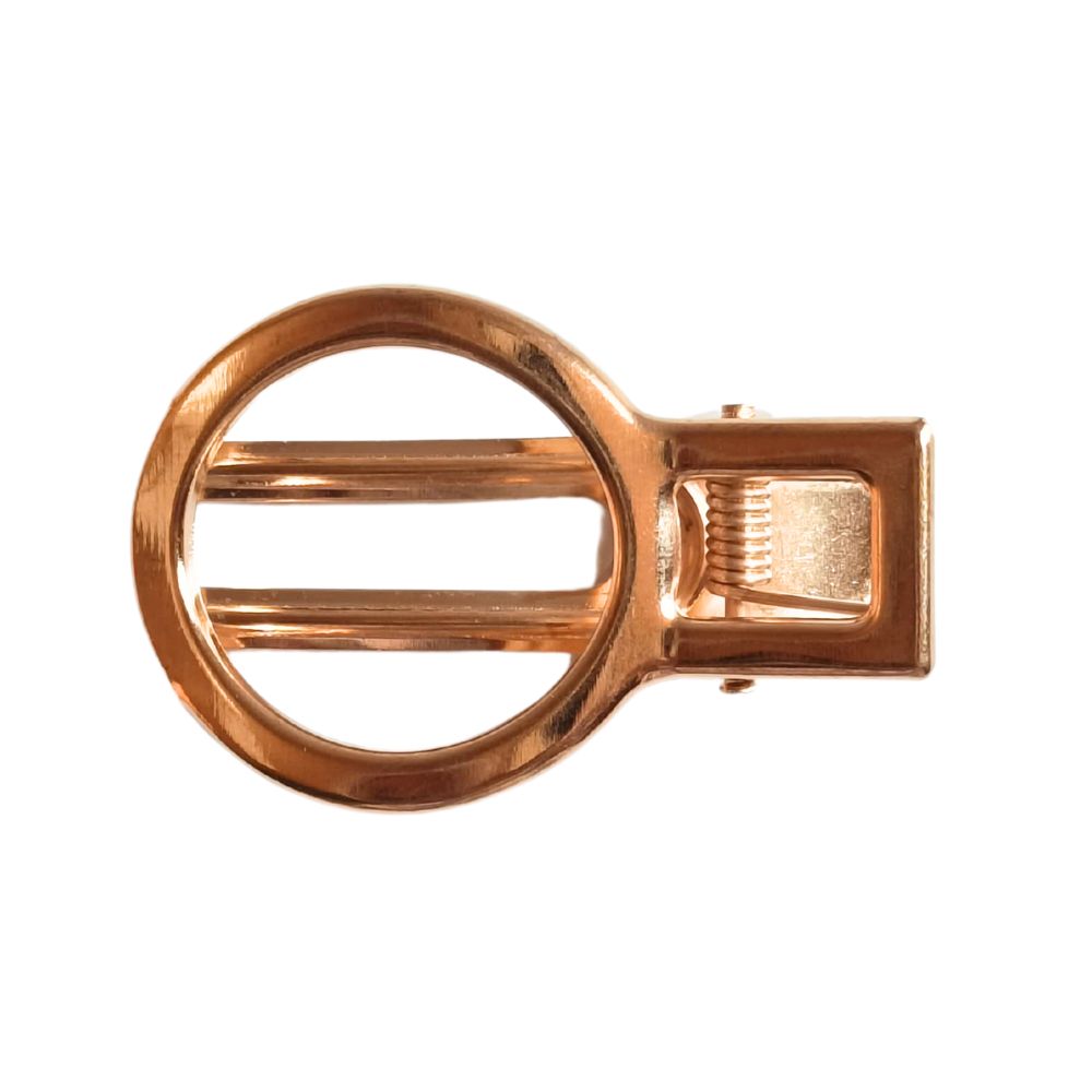 Hair Alligator Blank Clip - Circle