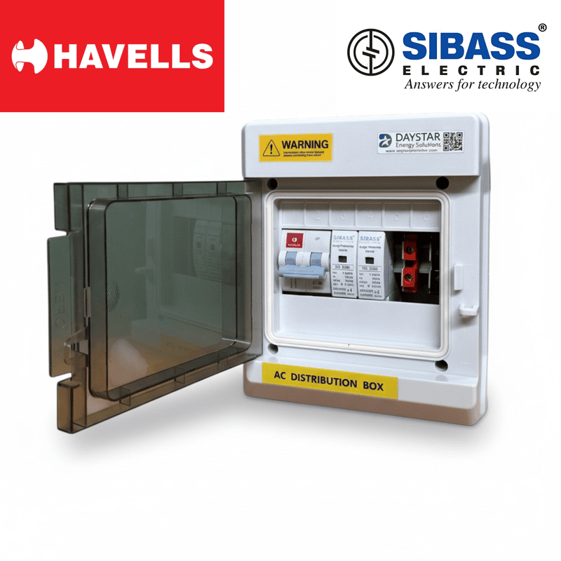 ACDB Premium IP66 Waterproof – 32A MCB & 320V SPD (1kW–7kW)