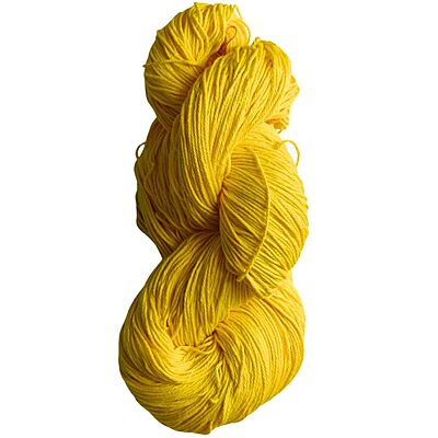 Cotton Yarn 4 Ply Lemon Yellow