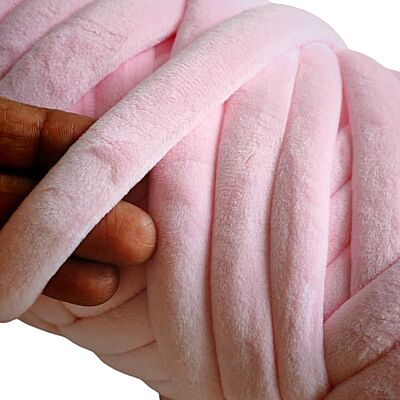 Jumbo Arm Knitting Yarn 15mm- Dark Pink Jumbo Arm Knitting Yarn 15mm- Dark Pink