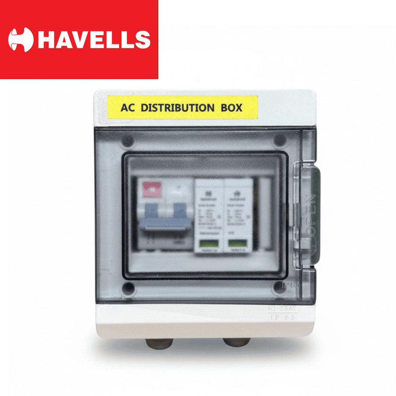 Havells ACDB WaterShield IP65 Weatherproof – 32A MCB & 320V SPD