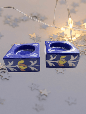 Square Candle Holders set of 2