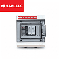 Havells WaterShield IP66 DCDB (1 in 1 out) with Inbuilt 25A Fuse for +ve , DC SPD 600Vdc T2